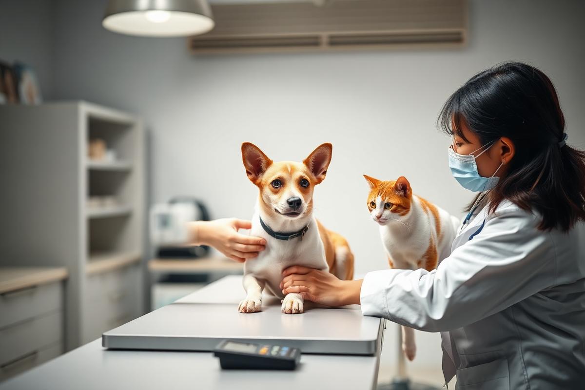 Theo dõi sức khỏe chó mèo tại nhà